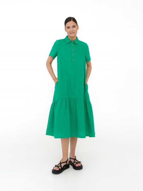 Платье женское КЛ-7521-ИЛ23 светло-зеленое